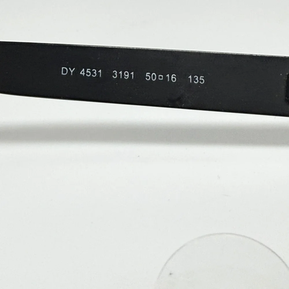 DKNY DY 4531 3191 Black Cream Eyeglasses Frames 50-16‎ 135 Womens 21653